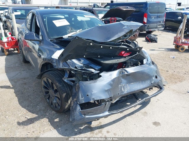 2022 TESLA MODEL Y PERFORMANCE VIN: 7SAYGDEF9NF395228