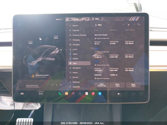 2022 TESLA MODEL Y PERFORMANCE VIN: 7SAYGDEF9NF395228