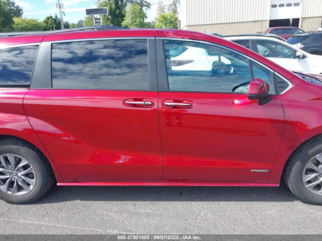 5TDYSKFC7MS019464 Toyota SIENNA XLE