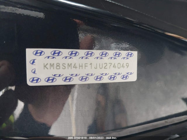 Hyundai Santa Fe Se 2018 KM8SM4HF1JU274049 Image 9