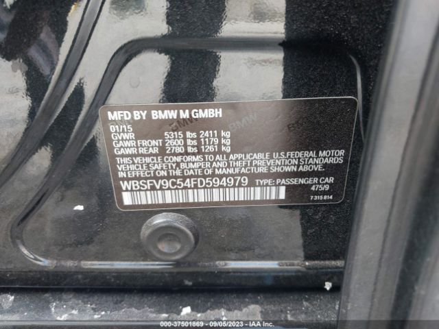WBSFV9C54FD594979 BMW M5