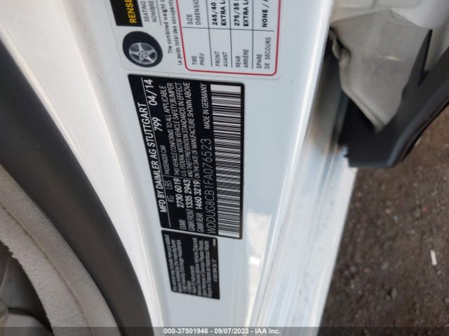 WDDUG8CB1FA076523 Mercedes-Benz S-class S 550