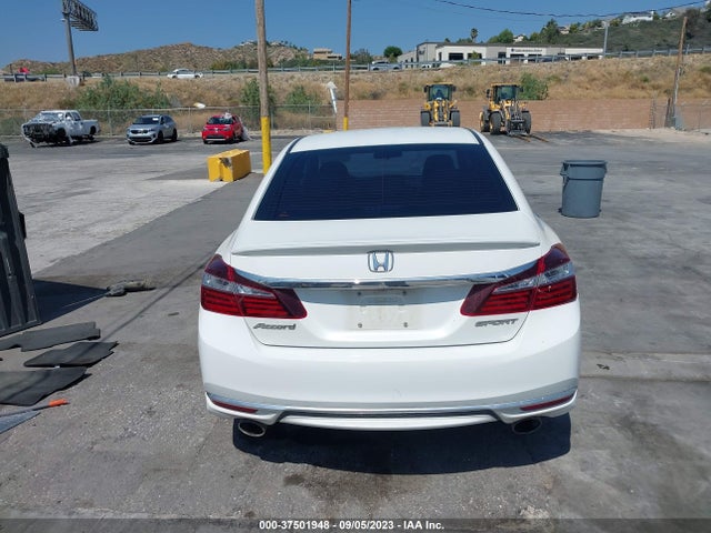 2017 HONDA ACCORD SEDAN SPORT VIN: 1HGCR2F56HA150252