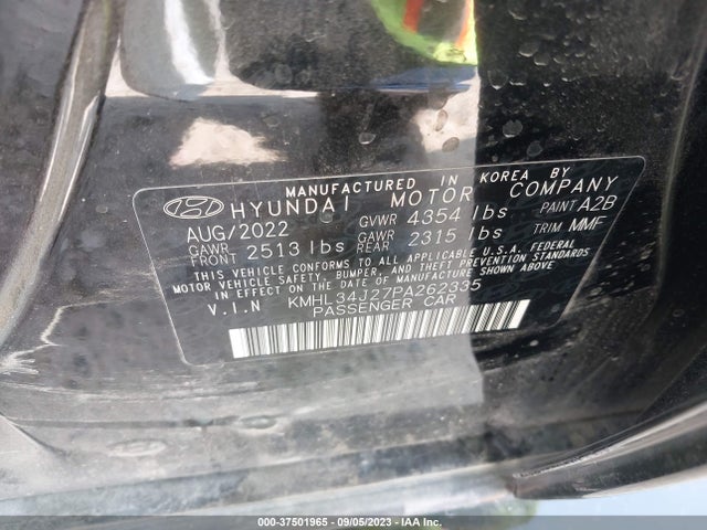 Hyundai Sonata Limited 2023 KMHL34J27PA262335 Image 15