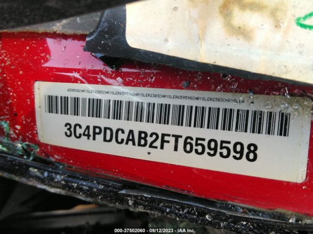 3C4PDCAB2FT659598 Dodge JOURNEY SE