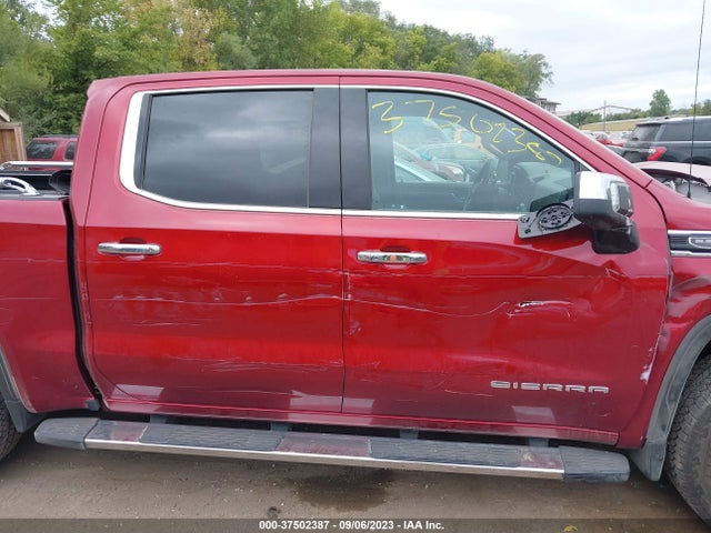2022 GMC SIERRA 1500 SLT VIN: 3GTUUDED9NG573801