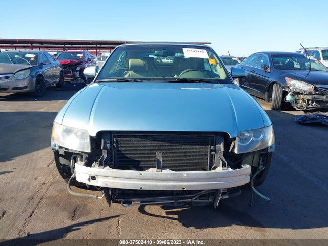 2006 AUDI A4 3.0L VIN: WAUDT48H86K007718