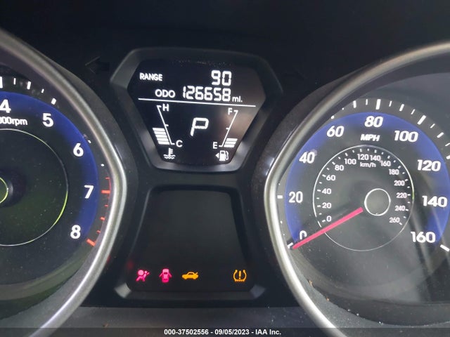 2012 HYUNDAI ELANTRA GLS VIN: 5NPDH4AE6CH126849