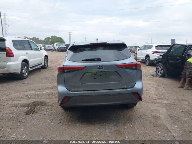 2021 TOYOTA HIGHLANDER HYBRID PLATINUM VIN: 5TDXBRCH8MS018523