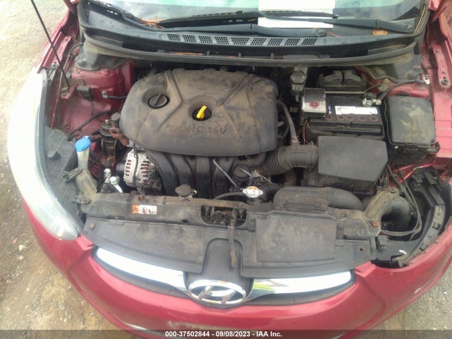 2013 HYUNDAI ELANTRA GLS VIN: 5NPDH4AE6DH262772