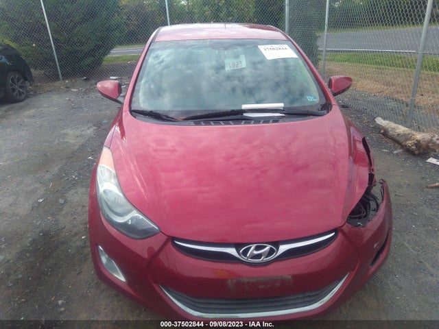 2013 HYUNDAI ELANTRA GLS VIN: 5NPDH4AE6DH262772