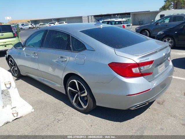 2018 HONDA ACCORD SEDAN SPORT 1.5T VIN: 1HGCV1F33JA256295