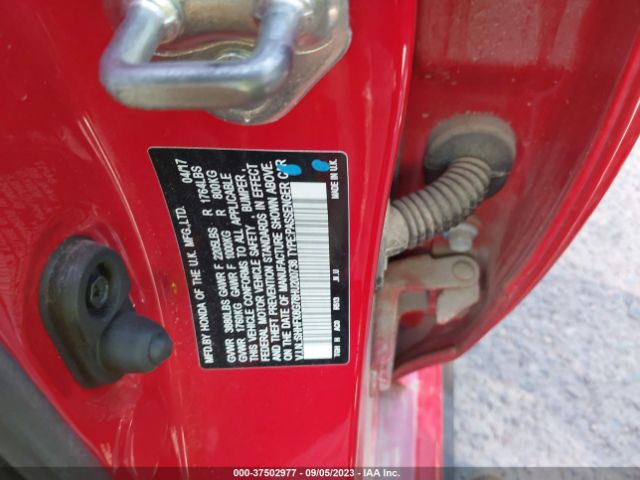 SHHFK8G78HU200738 Honda Civic Touring