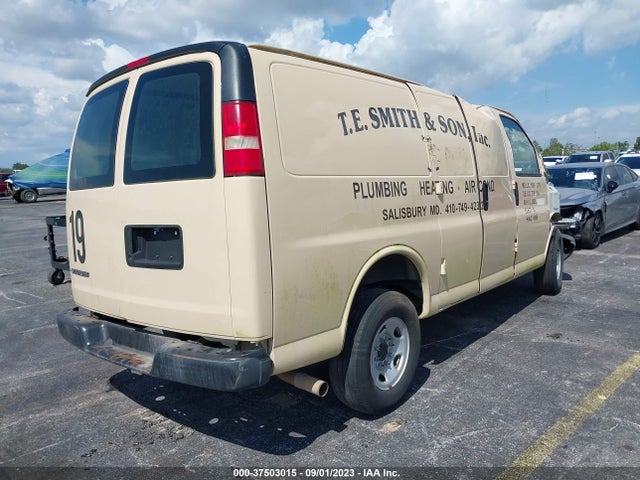 2017 CHEVROLET EXPRESS CARGO VAN VIN: 1GCWGAFF4H1320046