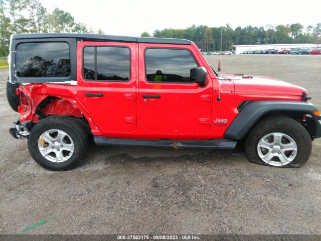 1C4HJXDN5KW617683 Jeep Wrangler Unlimited Sport S