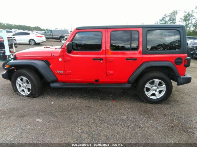 1C4HJXDN5KW617683 Jeep Wrangler Unlimited Sport S