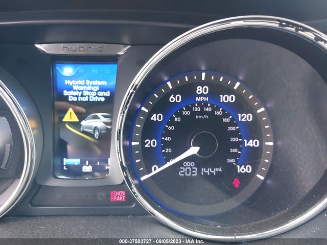 2013 HYUNDAI SONATA HYBRID LIMITED VIN: KMHEC4A49DA086877