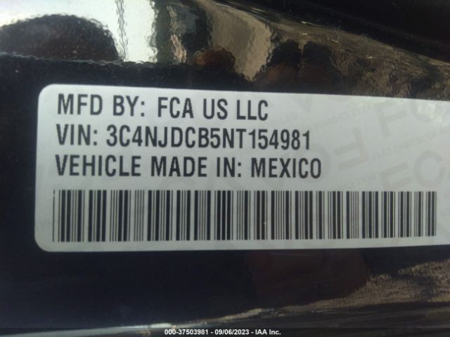 3C4NJDCB5NT154981 Jeep Compass Limited
