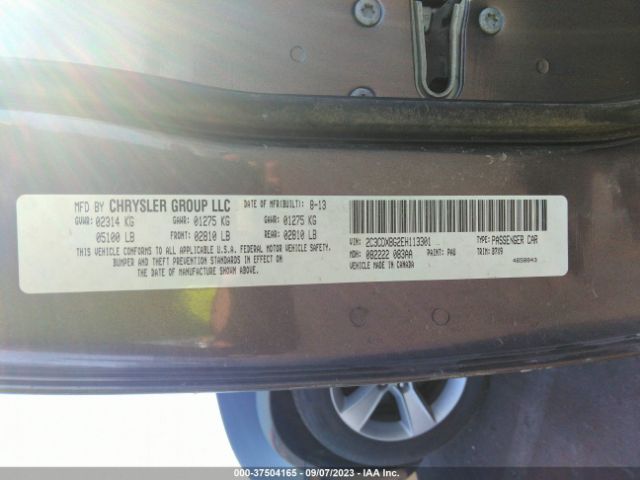 2C3CDXBG2EH113301 Dodge Charger Se