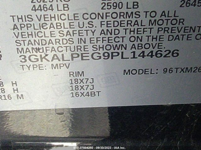3GKALPEG9PL144626 GMC Terrain Slt