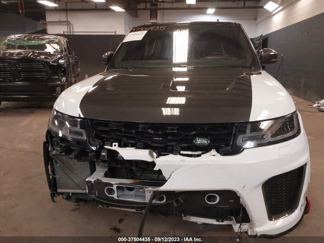 2018 LAND ROVER RANGE ROVER SPORT SVR VIN: SALWZ2SE1JA801044