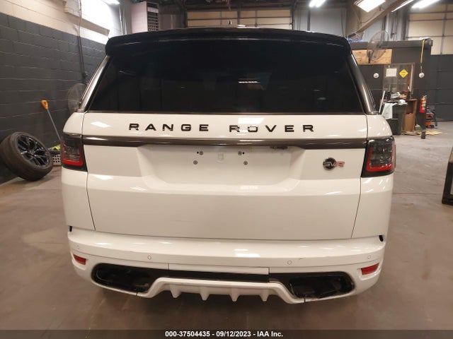 2018 LAND ROVER RANGE ROVER SPORT SVR VIN: SALWZ2SE1JA801044