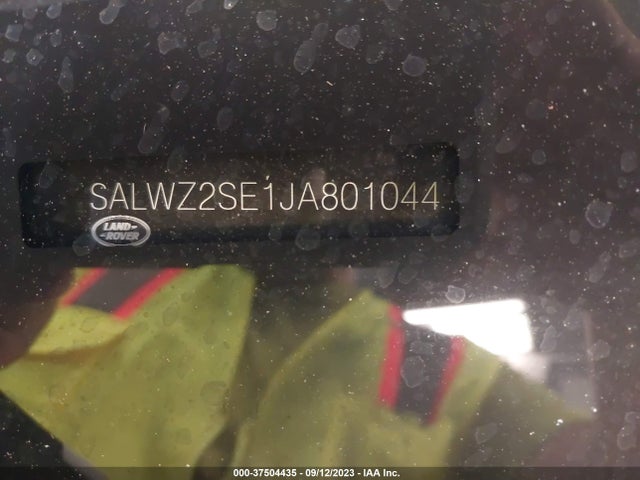 2018 LAND ROVER RANGE ROVER SPORT SVR VIN: SALWZ2SE1JA801044