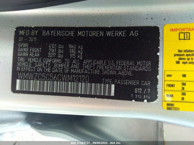 2012 MINI COOPER S COUNTRYMAN WMWZC5C56CWM12120 Photo 8