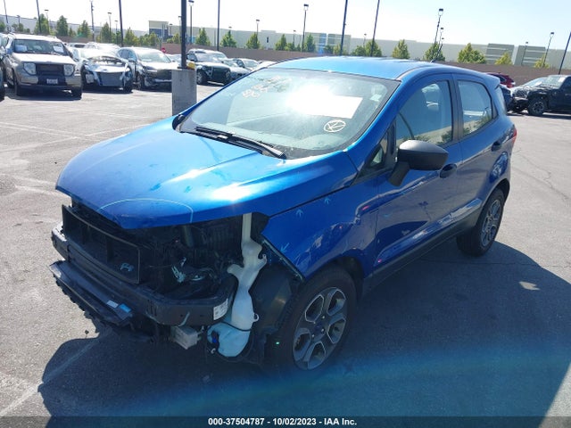 2021 FORD ECOSPORT S VIN: MAJ3S2FE7MC445495