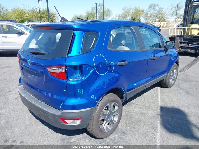 2021 FORD ECOSPORT S VIN: MAJ3S2FE7MC445495