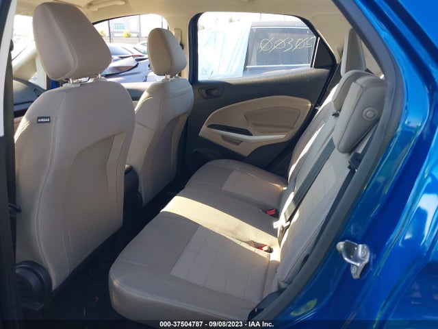 2021 FORD ECOSPORT S VIN: MAJ3S2FE7MC445495