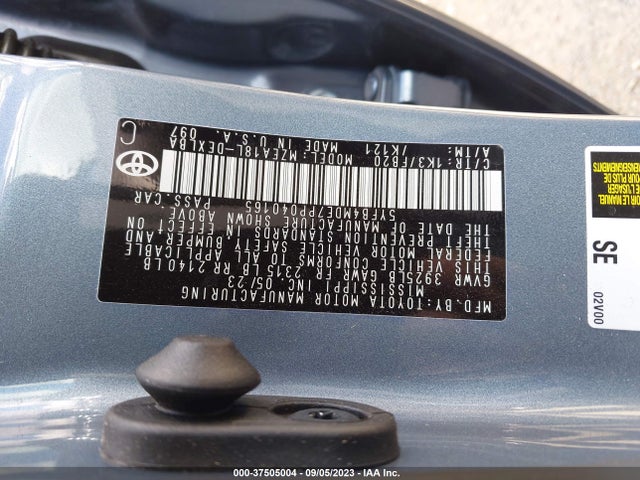 Toyota COROLLA LE 2023 5YFB4MDE7PP040165 Image 9