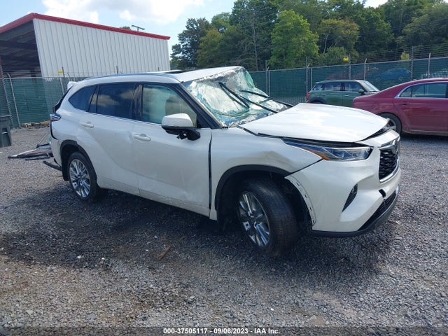 Toyota Highlander Limited 2021 5TDDZRBH0MS548050 Image 1