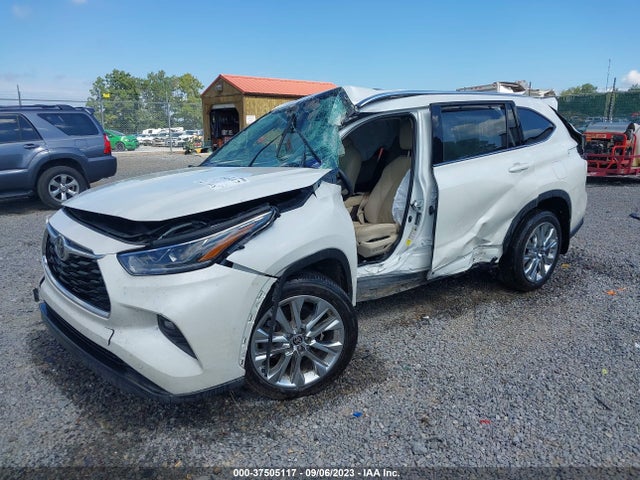 Toyota Highlander Limited 2021 5TDDZRBH0MS548050 Image 2