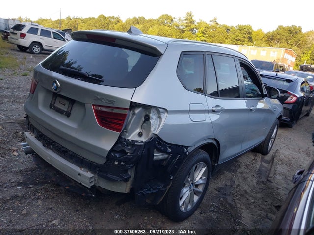 BMW X3 Xdrive28i 2017 5UXWX9C56H0T15543 Image 4