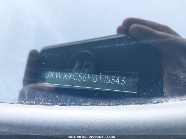 BMW X3 Xdrive28i 2017 5UXWX9C56H0T15543 Image 9
