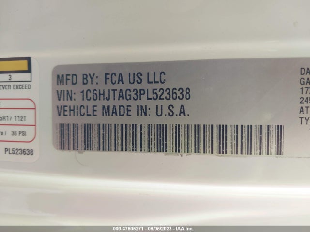 Jeep Gladiator Sport S 2023 1C6HJTAG3PL523638 Image 16