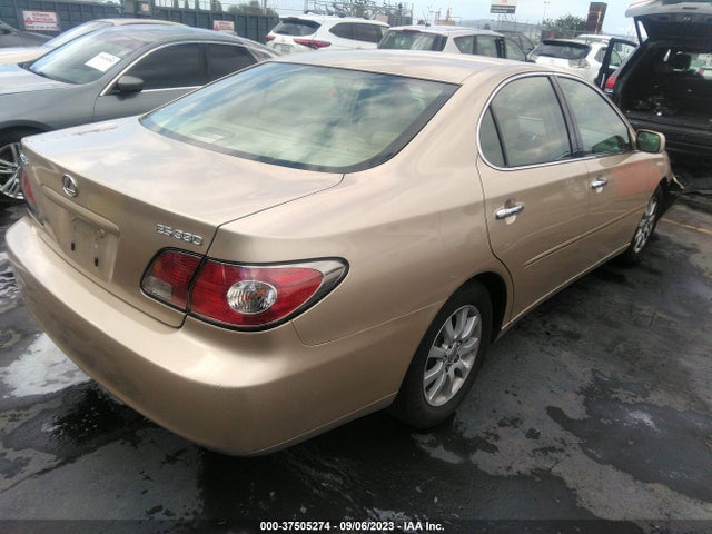 2004 LEXUS ES 330 VIN: JTHBA30G340003886