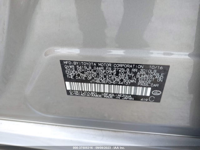 JTHBL5EF0H5144137 Lexus Ls Ls 460