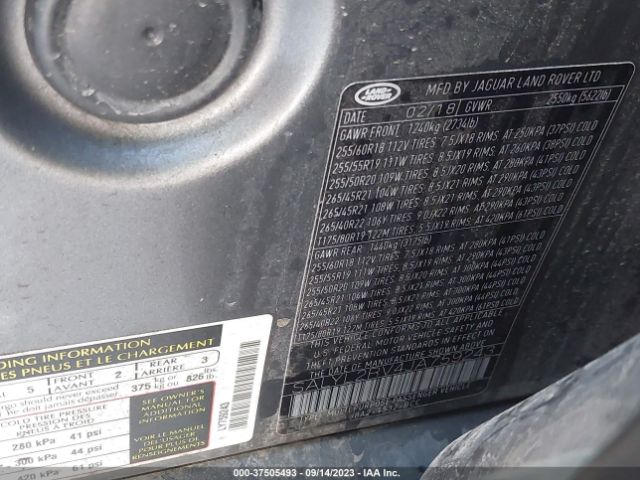SALYL2RV4JA759243 Land Rover Range Rover Velar P380 Se R-dynamic