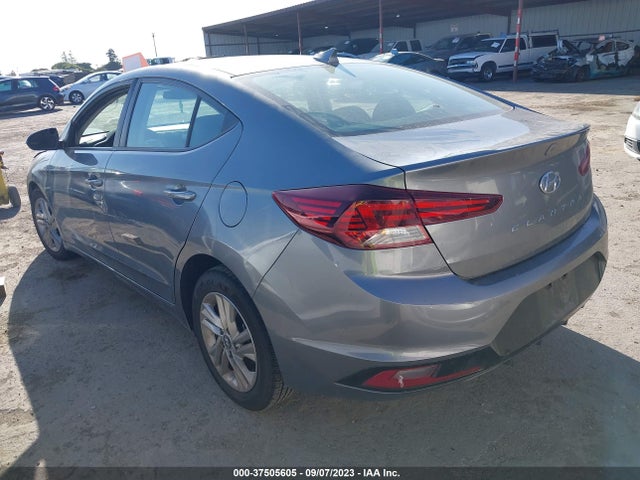 2019 HYUNDAI ELANTRA SEL VIN: 5NPD84LF5KH457815