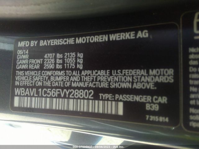 WBAVL1C56FVY28802 BMW X1 Xdrive28i