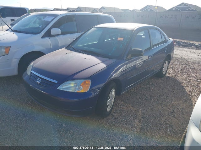2003 HONDA CIVIC LX VIN: 1HGES16583L010126