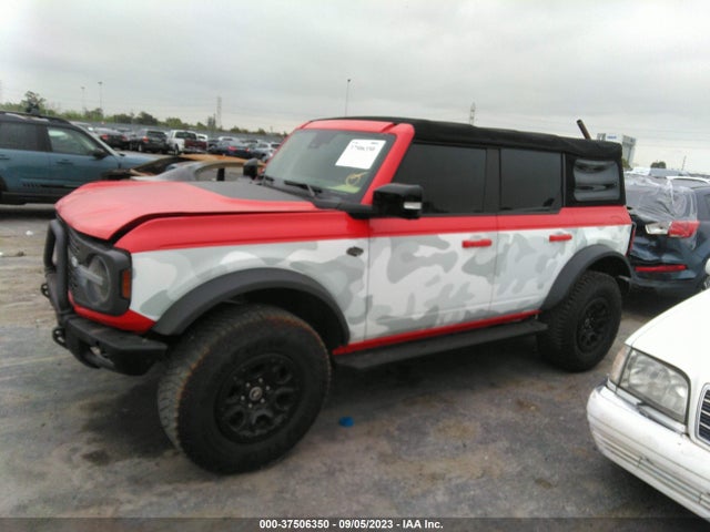 2021 FORD BRONCO WILDTRAK VIN: 1FMEE5DP7MLA62782