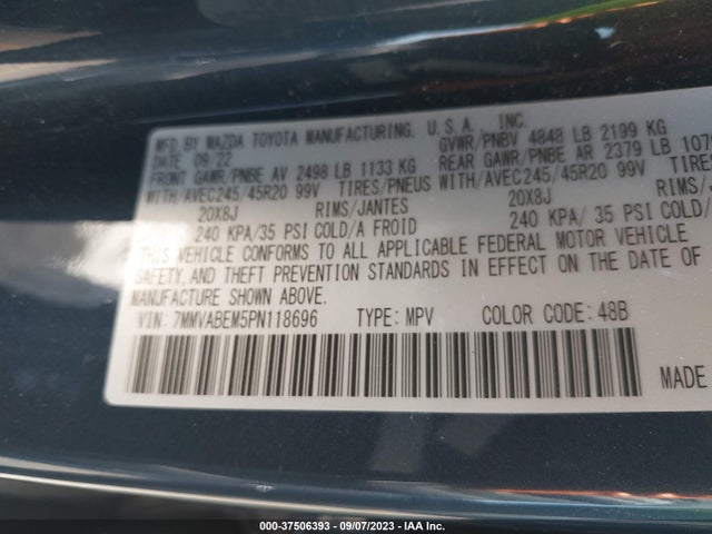 Mazda Cx-50 2.5 S Premium Plus 2023 7MMVABEM5PN118696 Image 9
