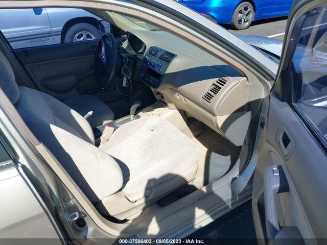 2001 HONDA CIVIC LX VIN: JHMES16581S012541
