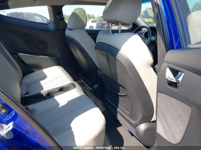 2012 HYUNDAI VELOSTER W/GRAY INT VIN: KMHTC6ADXCU057842