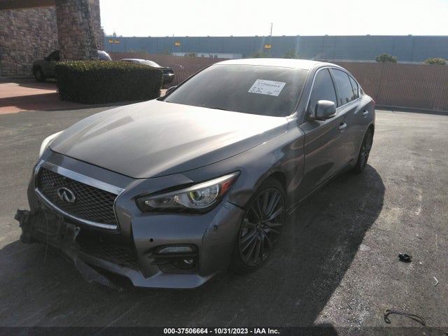 JN1FV7AP0GM420749 Infiniti Q50 3.0t Red Sport 400