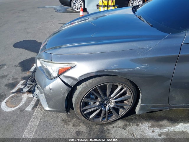 JN1FV7AP0GM420749 Infiniti Q50 3.0t Red Sport 400