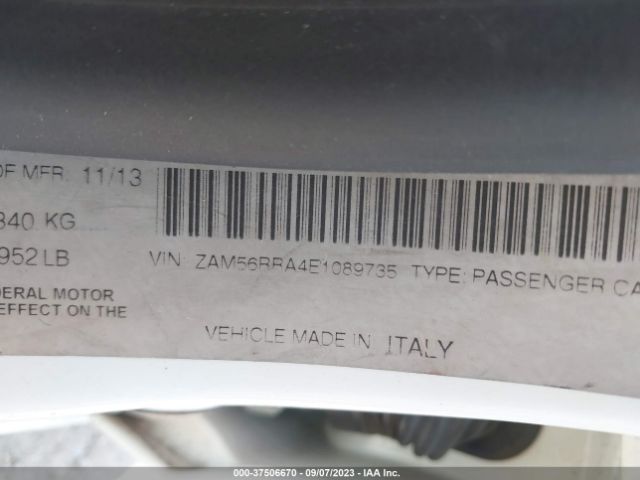 ZAM56RRA4E1089735 Maserati Quattroporte S Q4